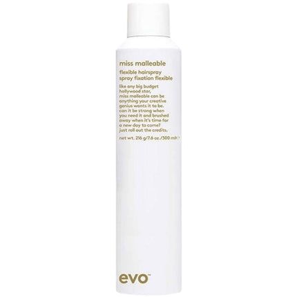 EVO Miss Malleable Flexible Hairspray - 300ml