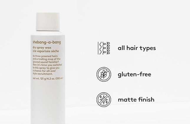 EVO Shebang-A-Bang Dry Spray Wax - 200ml