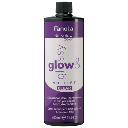Fanola Glow & Glossy Toner Clear - 500ml