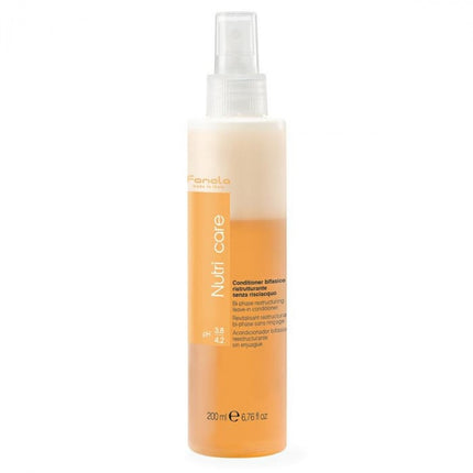 Fanola Nutri Care Bi-Phase Leave-in Conditioner Spray - 200ml