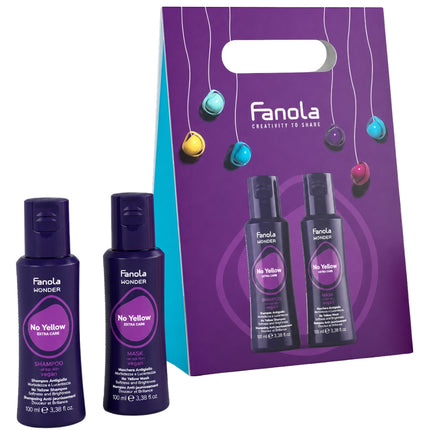 Fanola Wonder No Yellow Vakantieset - 100+100ml