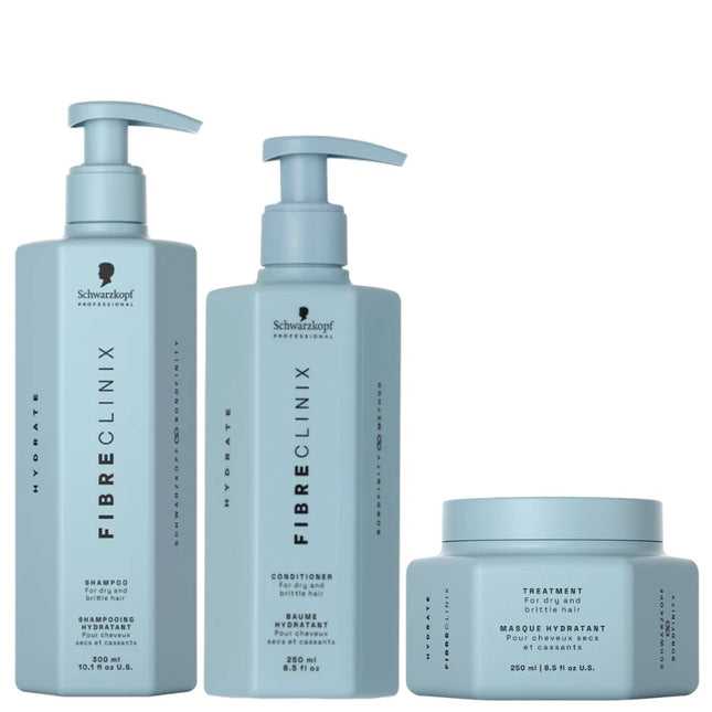 Fibre Clinix Hydrate Treatment Set - 300+250+250ml