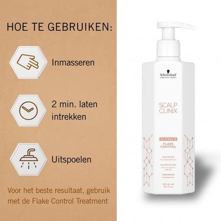 Fibre Clinix Scalp Clinix Flake Control Shampoo - 300ml