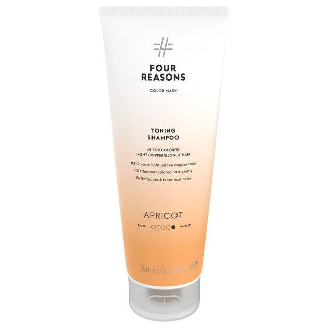 Four Reasons Color Mask Toning Shampoo Apricot - 250ml