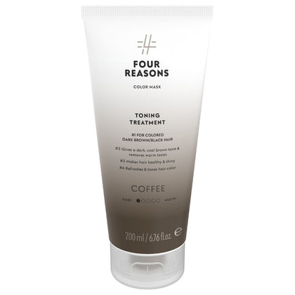 Four Reasons Color Mask Toning Treatment Coffee - 200ml