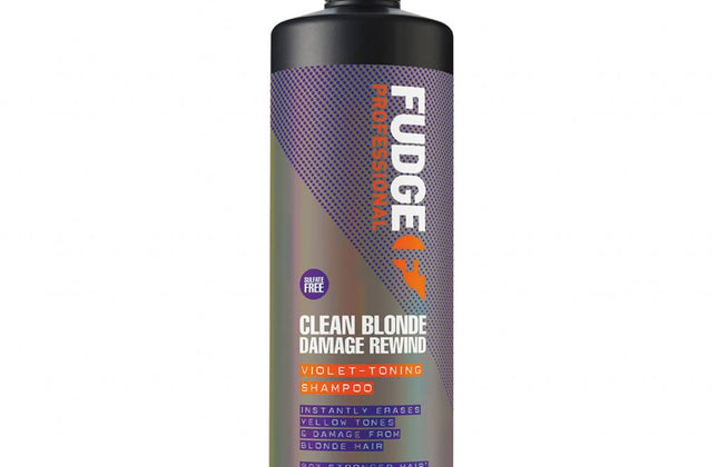 Fudge Clean Blonde Damage Rewind Violet Shampoo