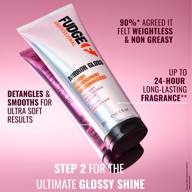 Fudge Mirror Gloss Shine Conditioner - 250ml
