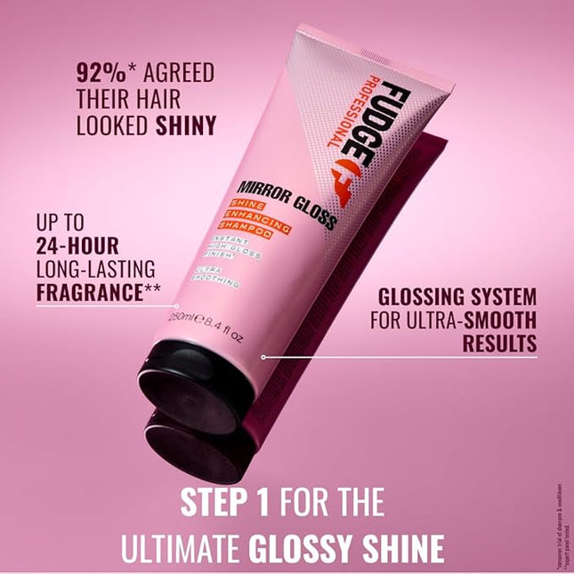 Fudge Mirror Gloss Shine Shampoo - 250ml