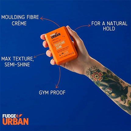 Fudge Urban Rough Up Texture Junk Moulding Fibre Creme - 70gr