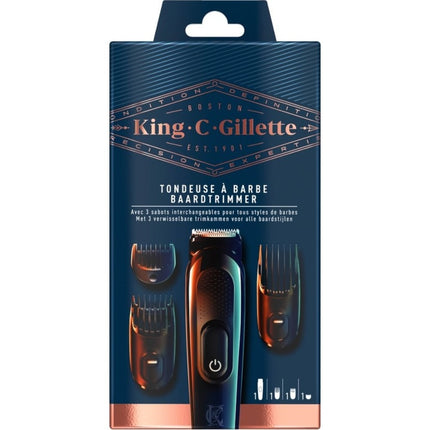 Gillette King C. Gilelette Wireless Beard Trimmer Kit