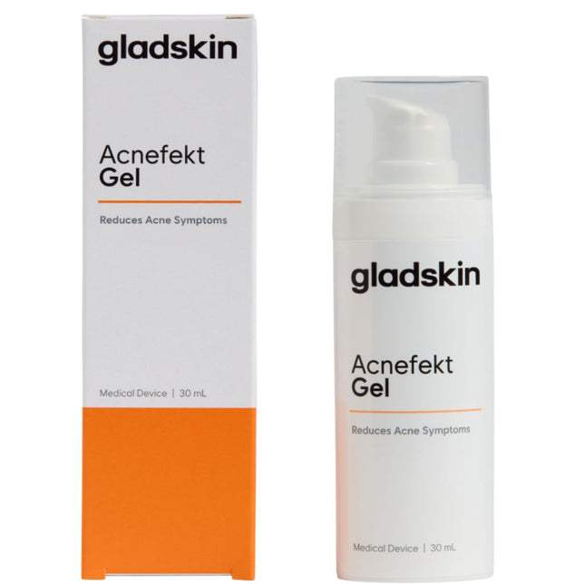 Gladskin Acnefekt Gel Reduce Acne Symptoms - 30ml