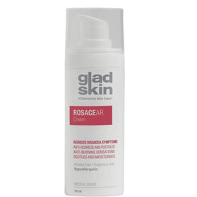 Gladskin Rosacear Cream Reduce Rosacea Symptoms - 30ml