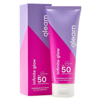 Gleam Glitter Zonnebrand SPF50 & Aftersun Set - 2x100ml