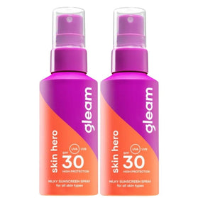 Gleam Zonnebrand Voordeelverpakking SPF30 - 2x100ml