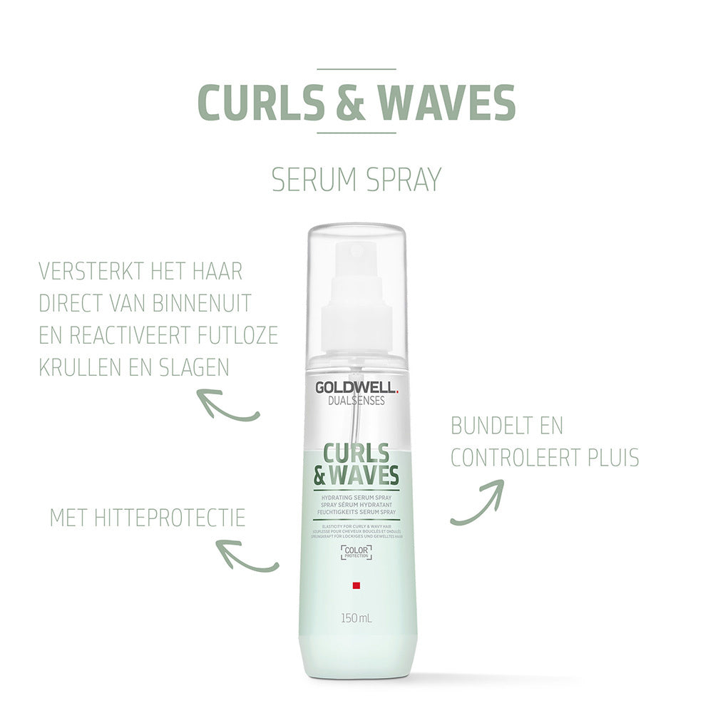 Goldwell Curls & Waves Hydrating Serum Spray - 150ml - Sale