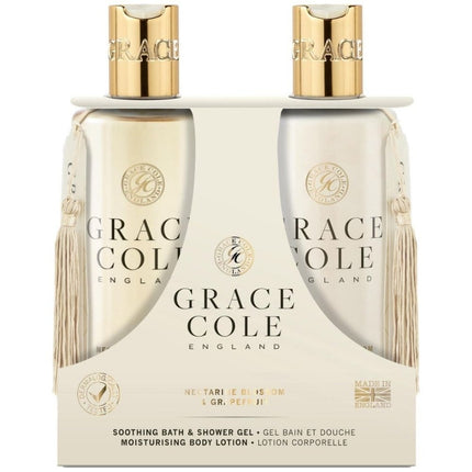 Grace Cole Nectarine Blossom & Grapefruit Body Care Duo - 300+300ml