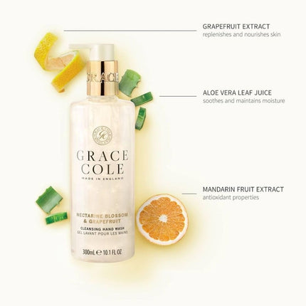 Grace Cole Nectarine Blossom & Grapefruit Hand Wash - 300ml