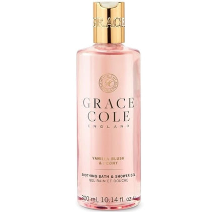 Grace Cole Vanilla Blush & Peony Bath & Shower Gel - 300ml