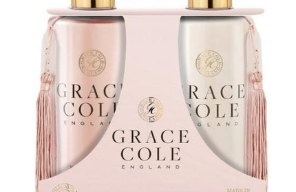 Grace Cole Vanilla Blush & Peony Body Care Duo - 300+300ml