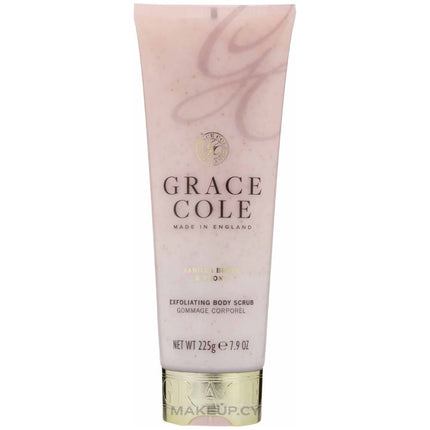 Grace Cole Vanilla Blush & Peony Body Scrub - 225gr