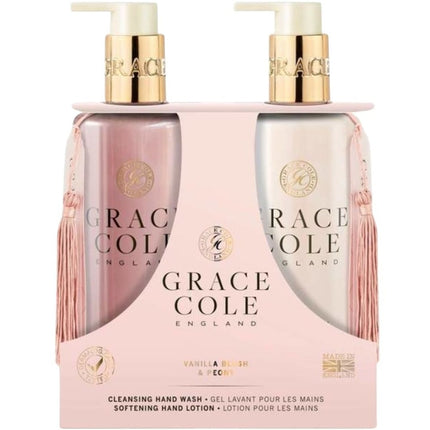 Grace Cole Vanilla Blush & Peony Hand Care Duo - 300+300ml