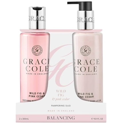 Grace Cole Wild Fig & Pink Cedar Body Duo - 300+300ml