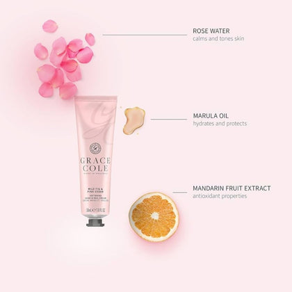 Grace Cole Wild Fig & Pink Cedar Hand & Nail Cream - 30ml