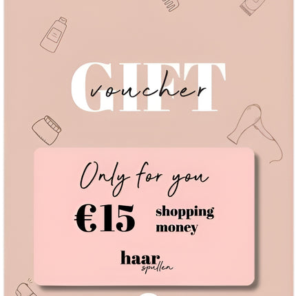 Haarspullen Cadeaubon Mannen