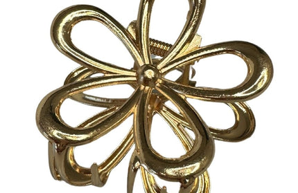 Haarspullen Haarklem Bloem Goud
