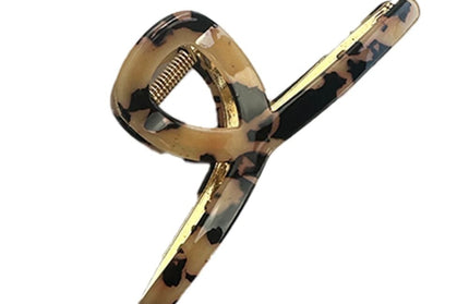 Haarspullen Haarklem Panter Goud