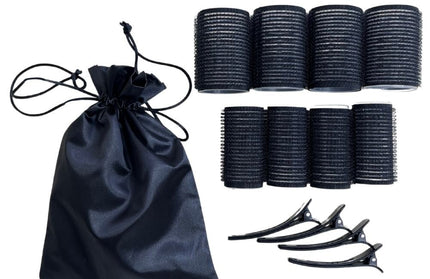 Haarspullen Haarrollers met clips zelfklevend - 8 stuks