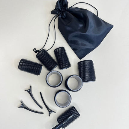 Haarspullen Haarrollers met clips zelfklevend - 8 stuks