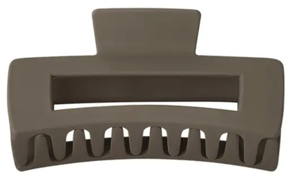 Haarspullen Hairclip Rechthoek Bruin