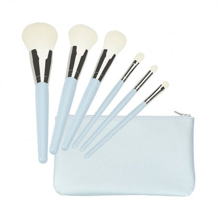 Haarspullen Make-Up Luxe Bag & Brushes Set  - 6st.