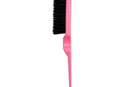 Haarspullen Slick Back Borstel - roze