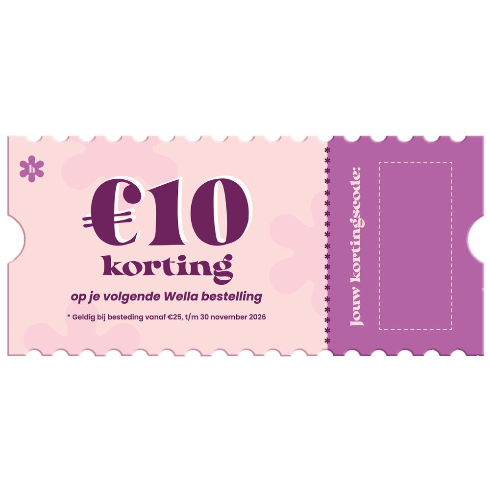 Haarspullen Wella Giftvoucher €10