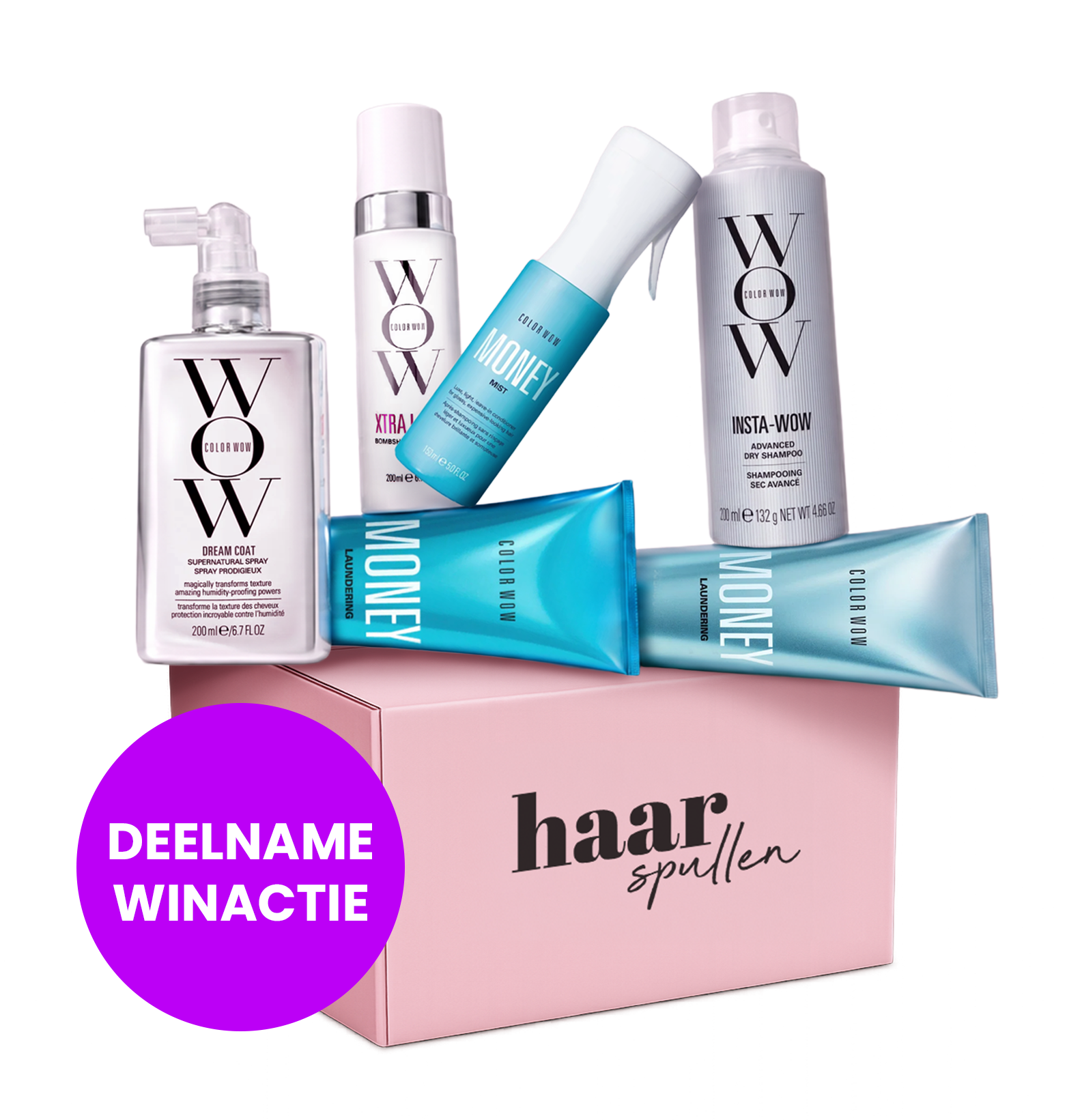 Haarspullen Winactie: Maak kans op 1 jaar Color Wow haircare