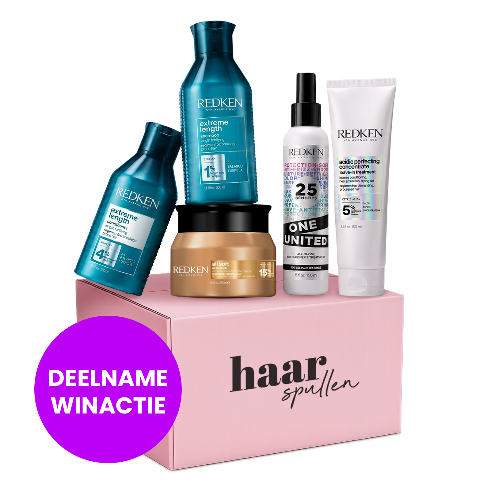 Haarspullen Winactie: Maak kans op 1 jaar Redken haircare