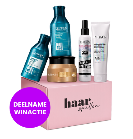 Haarspullen Winactie: Maak kans op 1 jaar Redken haircare
