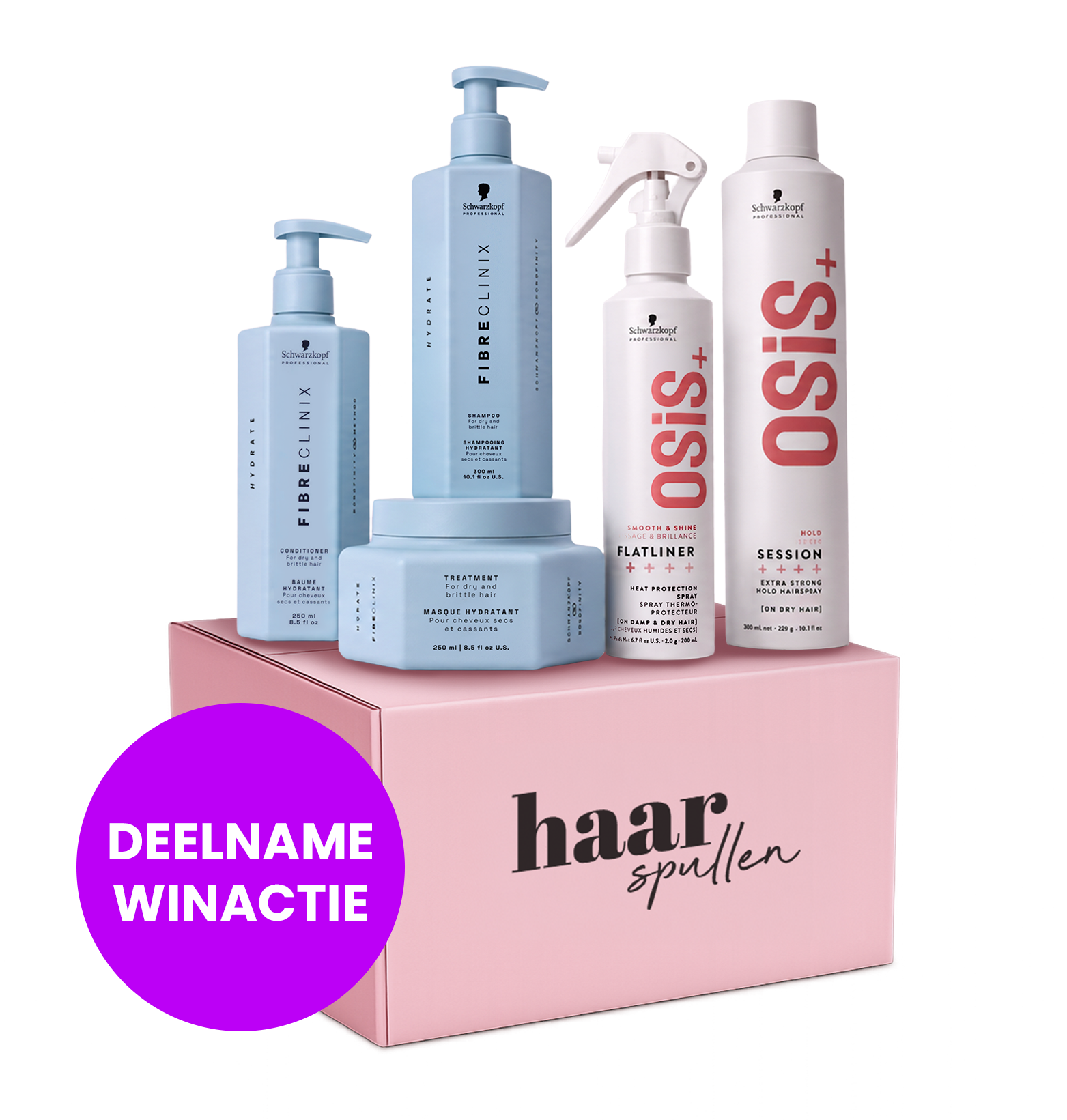 Haarspullen Winactie: Maak kans op 1 jaar Schwarzkopf haircare