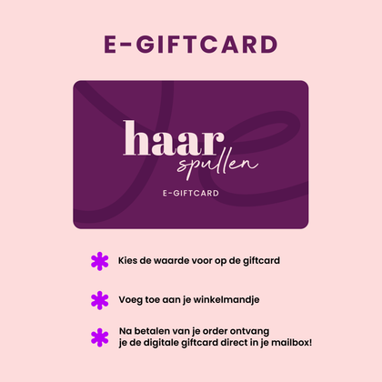 Haarspullen.nl Haarspullen E-Giftcard