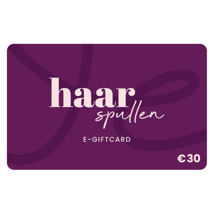 Haarspullen.nl Haarspullen E-Giftcard