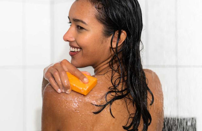 HappySoaps Arganolie en Rozemarijn Body Bar - 100g.