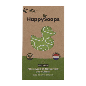 HappySoaps Baby & Kids Oil Bar Aloe You Vera Much - 80g