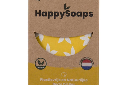 HappySoaps Body Oil Bar Exotic Ylang Ylang  - 70g