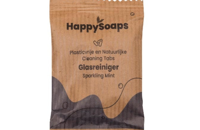 HappySoaps Cleaning Tabs Sparkling Mint Glasreiniger - 24g