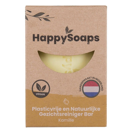 HappySoaps Gezichtsreiniger Bar Kamille - 70g