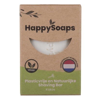 HappySoaps Happy Shaving Bar Kokos - 80g