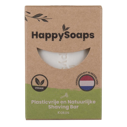 HappySoaps Happy Shaving Bar Kokos - 80g
