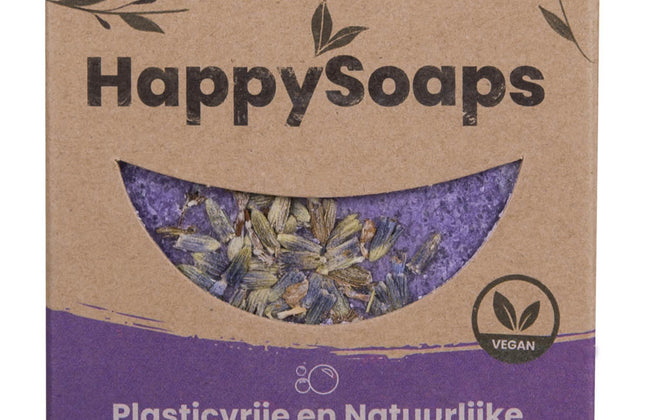 HappySoaps Purple Rain Shampoo Bar - 70g.